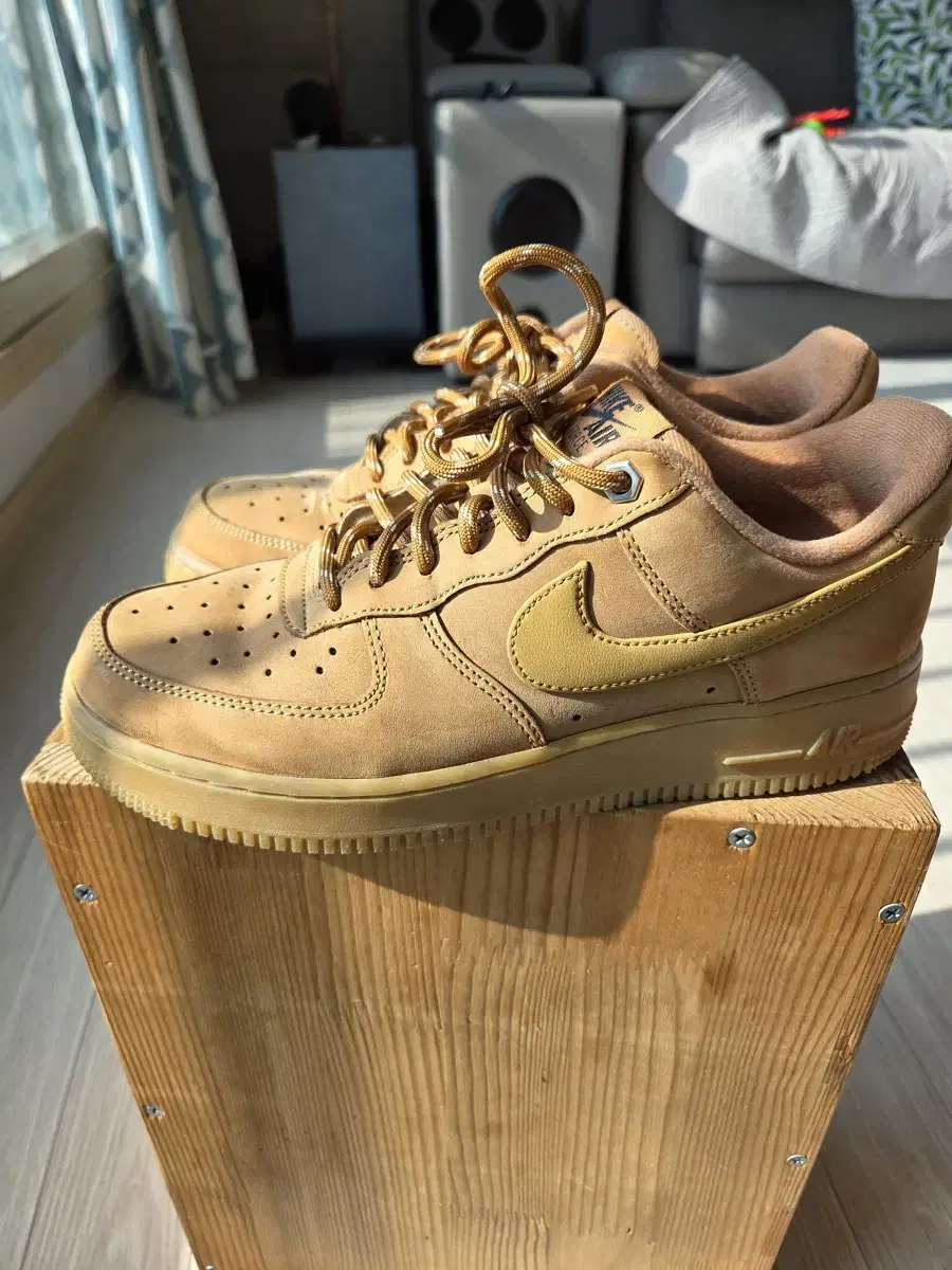 Nike Air Force 1 '07 WB Flax 된장포스 250